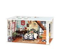 Paris minuit. Maison de poupées maquette en bois à peindre et à assembler.