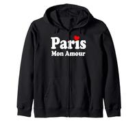 Paris Mon Amour 75 France Parijs Sweat à Capuche