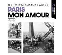 Paris, mon amour Kalender 2026 | Stilvoller Frankreich-Kalender im großen Hochformat (48x54 cm) | Analog-Fotografie für Nostalgiefans