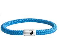 • Paris Montana • Bracelet en corde de voile Partenariat Yin & Yang Harmonie avec Gravure Diamètre 8 mm, 20, Corde de Voile, 20, Corde de voile