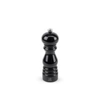 PEUGEOT - Moulin à Sel Paris 18 cm - Réglage Classique - En Bois Labellisé PEFC - Fabrication Française - Coloris Laqué Noir