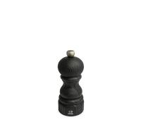 Paris Nature Black Moulin à poivre manuel en bois upcyclé noir, 12 cm - 5in Peugeot