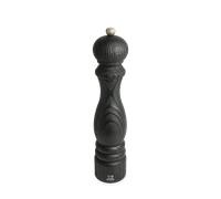 Paris Nature Black Moulin À Sel Manuel En Bois Upcyclé, Noir, 30 Cm - 12in Noir