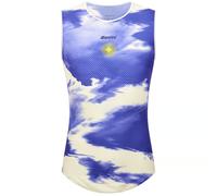 Santini Paris-nice 2025 Sleeveless Base Layer Violet M Homme Print