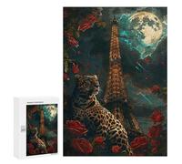 Paris Night Romance Puzzle 1000 Pièces Educa Jouet en Bois Cadeau Unique Décoration Intérieure Jeu Éducatif Challenge Toy Adultes Et Enfants À Partir De 14 Ans 300 PCS