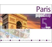 Paris PopOut Map: Pocket-sized, pop up, city map of Paris