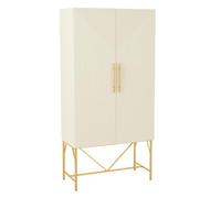 Paris Prix Armoire Design 2 Portes Blaine 90cm Blanc