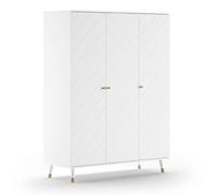 Paris Prix Armoire Enfant 3 Portes Billy 200cm Blanc