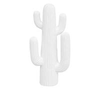 Paris Prix Atmosphera Créateur d'intérieur - Cactus Déco 4 Branches Rodrigo 38cm Blanc