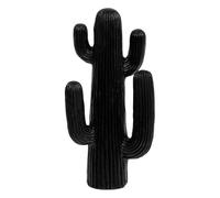 Paris Prix Atmosphera Créateur d'intérieur - Cactus Déco 4 Branches Rodrigo 38cm Noir