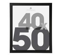 Paris Prix Atmosphera Créateur d'intérieur - Cadre Photo Classique 40x50cm Noir