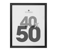 Paris Prix Atmosphera Créateur d'intérieur - Cadre Photo en Bois Mae 40x50cm Noir
