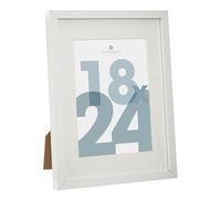 Paris Prix Atmosphera Créateur d'intérieur - Cadre Photo en Verre Manu 18x24cm Blanc