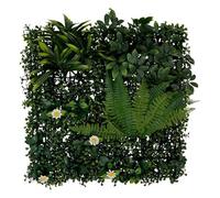 Paris Prix Atmosphera Créateur d'intérieur - Carré Végétal Artificiel Jungle Izy 50cm Vert