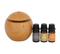 Paris Prix Atmosphera Créateur d'intérieur - Coffret Senteur 4 Pièces Giro 10cm Naturel