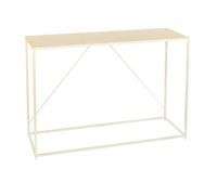 Paris Prix Atmosphera Créateur d'intérieur - Console en Métal Gota 120cm Beige