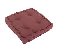 Paris Prix Atmosphera Créateur d'intérieur - Coussin de Sol Dorian 40x40cm Prune