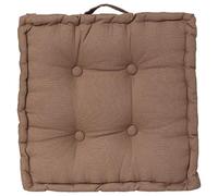 Paris Prix Atmosphera Créateur d'intérieur - Coussin de Sol Dorian 40x40cm Taupe