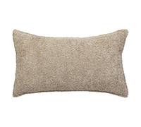 Paris Prix Atmosphera Créateur d'intérieur - Coussin Déco Bouclette Soana 30x50cm Taupe