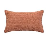 Paris Prix Atmosphera Créateur d'intérieur - Coussin Déco Bouclette Soana 30x50cm Terracotta