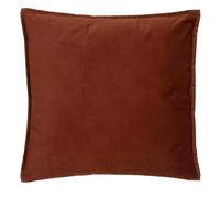 Paris Prix Atmosphera Créateur d'intérieur - Coussin Déhoussable Lilou 45x45cm Terracotta