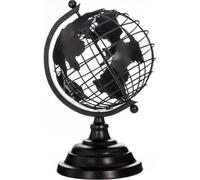 Paris Prix Atmosphera Créateur d'intérieur - Décoration à Poser en Métal Globe 25cm Noir