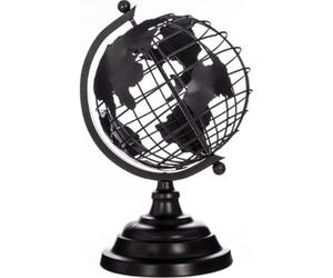 Paris Prix Atmosphera Créateur d'intérieur - Décoration à Poser en Métal Globe 25cm Noir