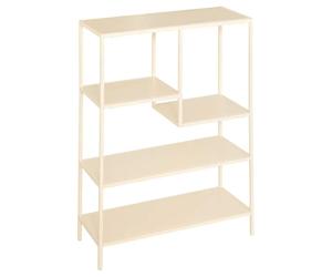 Paris Prix Atmosphera Créateur d'intérieur - Étagère Bibliothèque 4 Niveaux Gota 100cm Beige