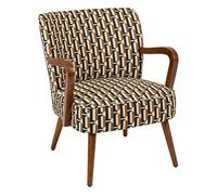 Paris Prix Atmosphera Créateur d'intérieur - Fauteuil Imprimé Chiara 79cm Multicolore