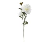 Paris Prix Atmosphera Créateur d'intérieur - Fleur Artificielle Dahlia 62cm Blanc