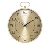 Paris Prix Atmosphera Créateur d'intérieur - Horloge Murale à Gousset Irina 63cm Doré