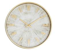 Paris Prix Atmosphera Créateur d'intérieur - Horloge Murale Design Izzie 30cm Doré