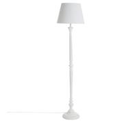 Paris Prix Atmosphera Créateur d'intérieur - Lampadaire Design en Bois Léo 153cm Blanc