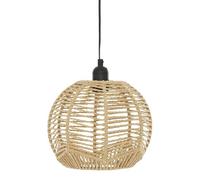 Paris Prix Atmosphera Créateur d'intérieur - Lampe Suspension Corde Caren 24cm Naturel
