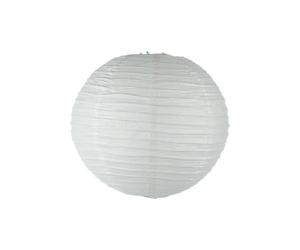 Paris Prix Atmosphera Créateur d'intérieur - Lanterne Boule en Papier Fééric 35cm Blanc