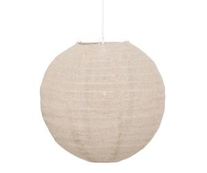 Paris Prix Atmosphera Créateur d'intérieur - Lanterne Japonaise Boule Jordy 35cm Beige