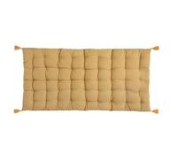 Paris Prix Atmosphera Créateur d'intérieur - Matelas de Sol 4 Pompons Otto 60x120cm Ocre