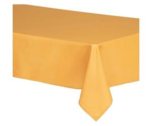 Paris Prix Atmosphera Créateur d'intérieur - Nappe Antitache Unie 140x240cm Ocre