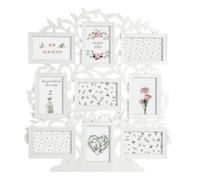 Paris Prix Atmosphera Créateur d'intérieur - Pêle-Mêle 9 Photos Arbre 60cm Blanc