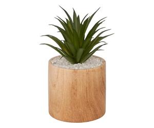 Paris Prix Atmosphera Créateur d'intérieur - Plante Artificielle en Pot Sao 17cm Marron