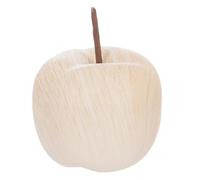 Paris Prix Atmosphera Créateur d'intérieur - Pomme en Céramique Effet Bois 9cm Beige