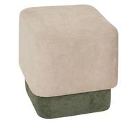 Paris Prix Atmosphera Créateur d'intérieur - Pouf 2 en 1 "Doki 41cm Vert