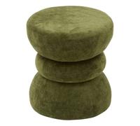 Paris Prix Atmosphera Créateur d'intérieur - Pouf Totem Ritem 36cm Vert