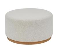 Paris Prix Atmosphera Créateur d'intérieur - Pouf XL Rond Nesky 81cm Blanc
