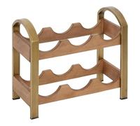 Paris Prix Atmosphera Créateur d'intérieur - Range-Bouteilles en Bois Jodie 35cm Marron
