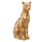 Paris Prix Atmosphera Créateur d'intérieur - Statuette Déco Panthère 23cm Or
