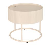 Paris Prix Atmosphera Créateur d'intérieur - Table Basse avec Rangement Juna 45cm Beige