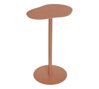 Paris Prix Atmosphera Créateur d'intérieur - Table d'Appoint en Métal Sora 50cm Terracotta