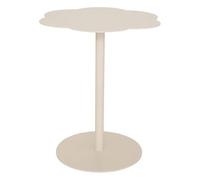 Paris Prix Atmosphera Créateur d'intérieur - Table d'Appoint Fleur Fiora 50cm Ivoire