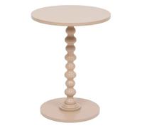 Paris Prix Atmosphera Créateur d'intérieur - Table d'Appoint Ronde Alix 50cm Noisette